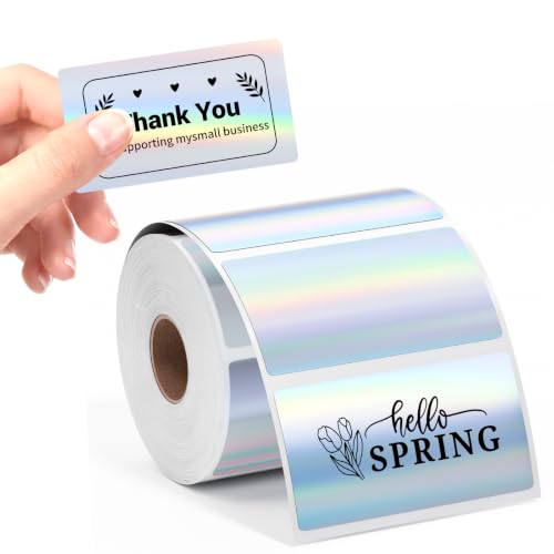 Image of Phomemo 2.25 inchx1.25 inch Direct Thermal Labels, 500 Labels /Roll