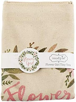 Mud Pie Flower Girl Tote Bag