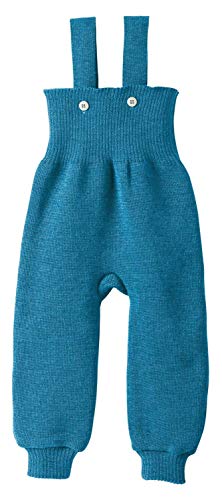 Preisvergleich Produktbild Disana Strick-Trägerhose blau Gr.74 / 80