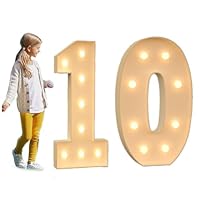 Tendone luminoso con numeri 86, decorazione per feste di compleanno, luce calda, cornice pre-tagliata, pannello in schiuma per matrimoni, anniversari di bambini, 100 cm
