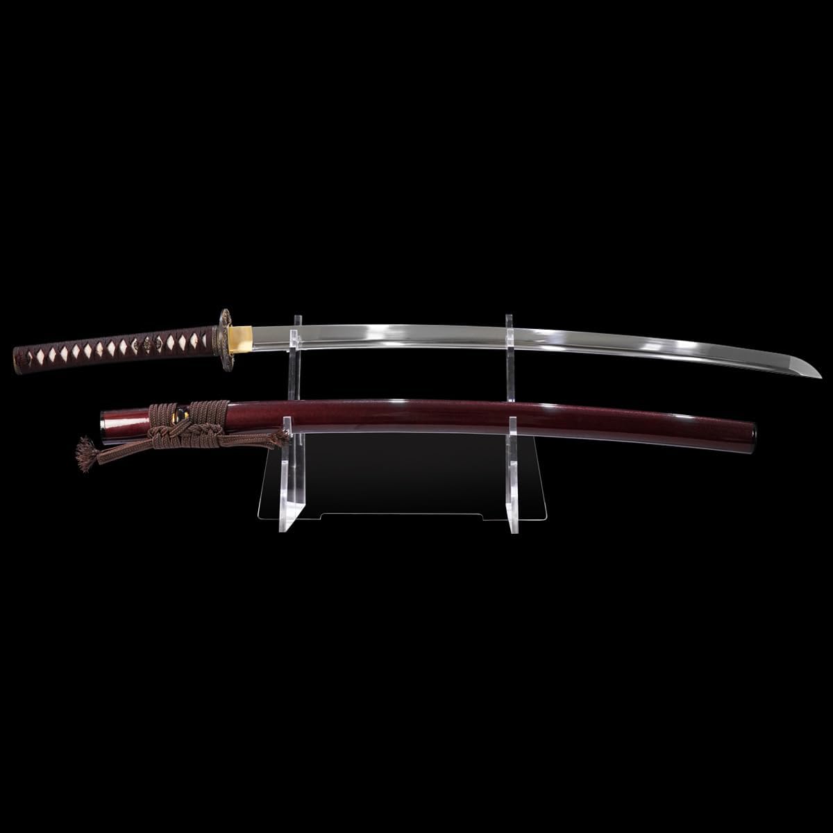 ShadowDancer Handmade Full Tang Katana Sword - Authentic Dojo Tyrannosaurus 9260 Steel Shinogi Zukuri Katana, Clay Temper, and Sharp Edge, Perfect for Iaido, Martial Arts Practitioners, and Collectors - Image 3
