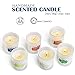 YIIA Scented Candles 12 Pack Gift Set, Aromatherapy Set of Fragrance Soy Wax, 12-15 Hours Burn Time Per Cup, 12 x 2 Oz for Stress Relief, Mother's Day Father's Day Hostess Gift Set