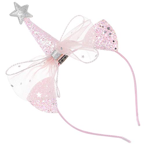 KESYOO Tiara de UnicórniCmrelhas Arcde Seda Glitter Chie de UnicórniAóride CabelAóride CabelBné de U