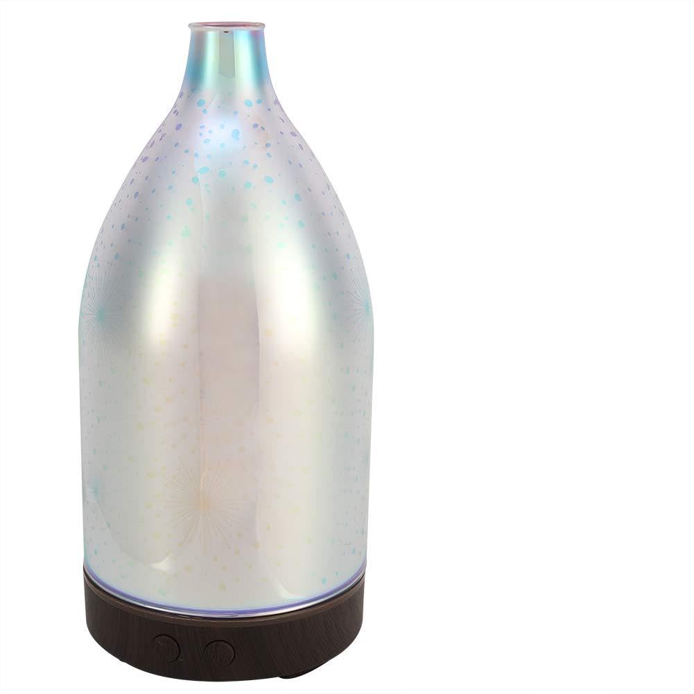 Diffusore e umidificatore di oli essenziali per aromaterapia ad ultrasuoni da 100 ml con luce notturna a LED per camera da letto e casa