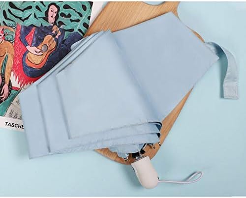 Folding Umbrellas Mini Sunscreen Capsule Umbrella Anti-Ultraviolet Five Folding Vinyl 8 Bone Sun for Sunny and Rainy Seasons Universal