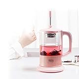2: Cocinar en el interior y toneladas, ahorrando energía y tiempo. 500 ml de capacidad, vidrio en maceta de borosilicato alto, estalló sin calor y estalló, sin temor al frío y al choque térmico, ingredientes estables sin disolución