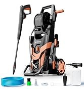 Amazon | FOTING 高圧洗浄機 14.5MPa パワフル洗浄 コンパクト