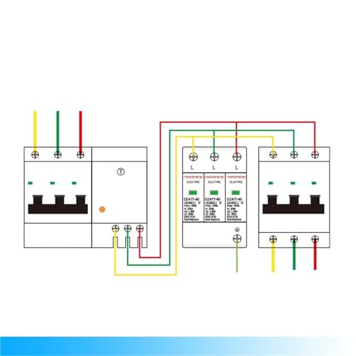 Parasurtenseur 2P 60KA parafoudre domestique pour protection électrique - 5