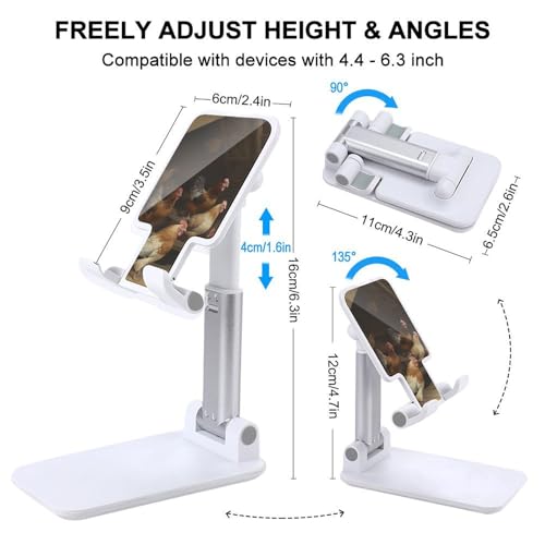 Support de téléphone de bureau pour éviter les douleurs de cou - 2