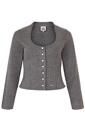 Turi Landhaus Damen Dirndljacke grau meliert, 355-GRAU-MELIERT, 34 Cover