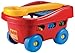 Produktbild #11 Kinder Bollerwagen mit 60 Stück Kleinkind Bausteine Spielzeug für Draußen und Drinnen Bauklötze Puppenwagen Strandwagen