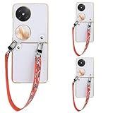 Anti-Vibration & Antichute Hülle Coque pour Pocket 2 Boîtier + Crochet Métallique Cuir Premium Sac à Main,Mini Bag Case étui pour Huawei Pocket 2(1)