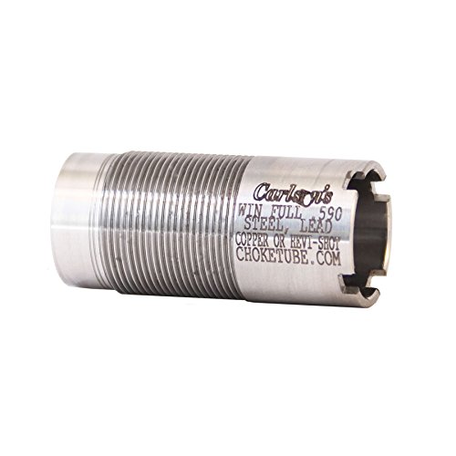 Carlson's Choke Tubes 20 Gauge for Winchester - Browning Inv - Moss 500 [ Full | 0.590 Diameter ] Stainless Steel | Flush Mount Replacement Choke Tube | Made in USA