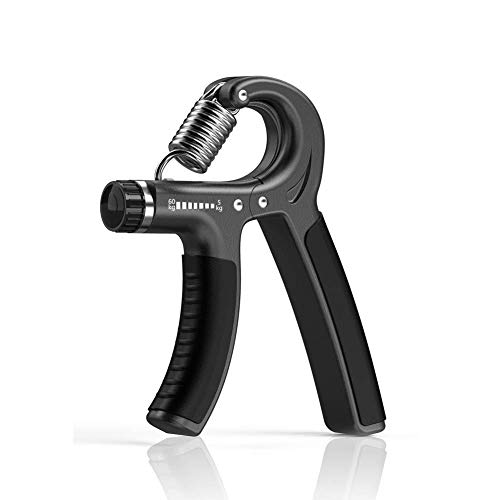 Gorgeous Angel Hand Grip Strengthener with Adjustable Resistance 11-132 Lbs (5-60kg), Wrist Strengthener, Indoor|Office Sport (Black)