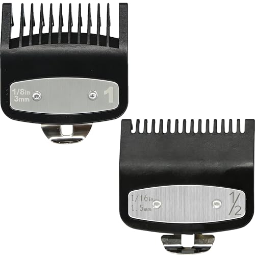 Replacement for Clipper Guards Set Compatible with 1 clipper guards,1/2 clipper guards,Guide Comb Attachment 1/8