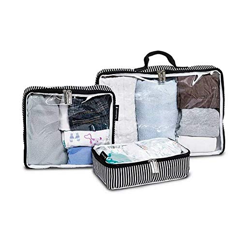Organizador de mala de bebê - Manhattan Preta - Masterbag Baby