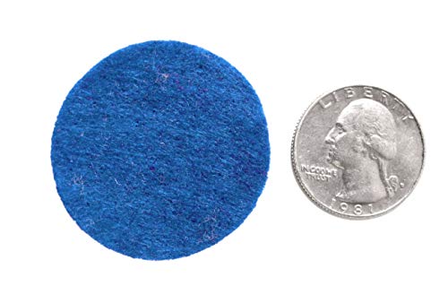 Image of Playfully Ever After Blue Craft Felt Circles (1.5 Inch - 94pc)