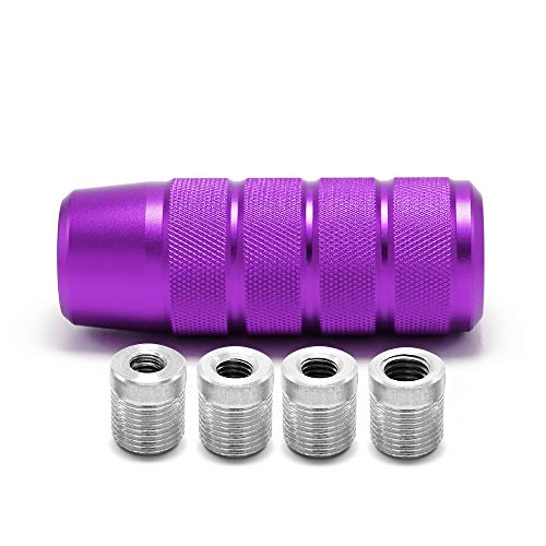 Amazingauto (Purple) Stick Racing Jdm Manual Gear Shift Knobs For Fit Compatible With Mazda Tacoma Sti Nismo 2004 Honda Accord Subaru Focus St Miata Toyota Adapters Included,Hlp54-06 #TOP5