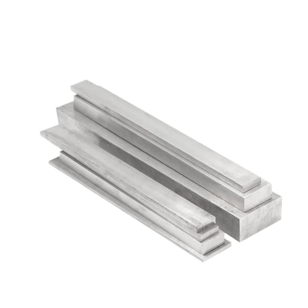 304 Stainless Steel Square Bar Rod Length 200mm to 500mm, Steel Linear Shaft for Various Shafts DIY Model Planes 1pc(5MM*300MM)