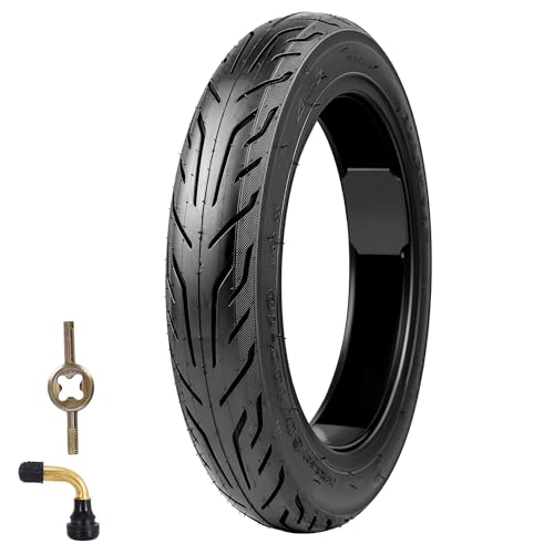 MEGHNA Pneu tubeless 14 pouces Solid Tires (14x2,50) pour E-bike/vélo électrique - Pneu...