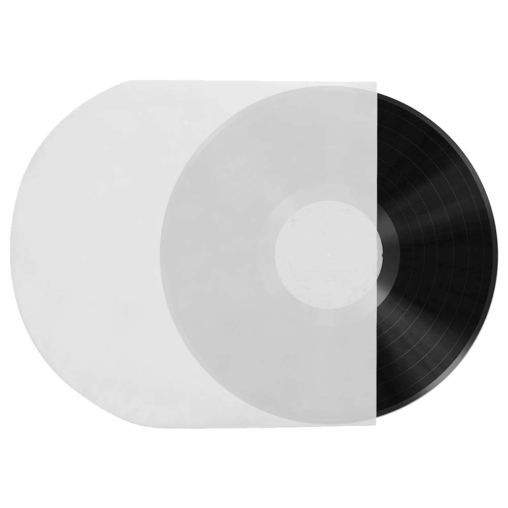 100 Pezzi Buste per Vinile 45 Giri, 7 Pollici Buste Antistatiche per Dischi in Vinile Custodia Protettiva per Dischi Vinile da 7 Pollici