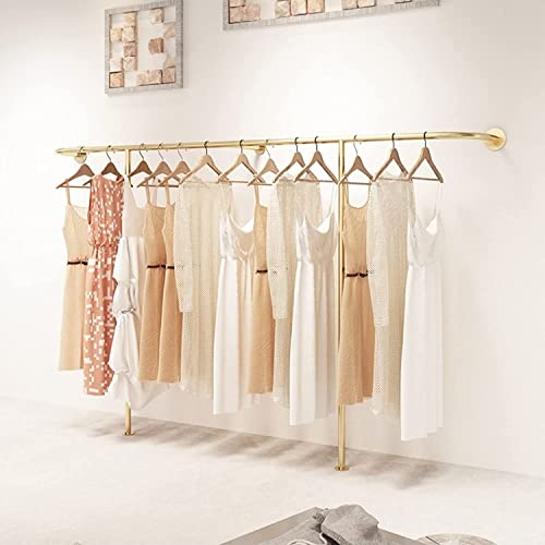 Barra metálica personalizable perchero de pared expositor de ropa 450cm 8