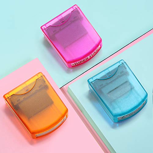 Reliancer 8Pcs Teacher Stamp Set Colorful Self-Inking Motivation School Grading Stamps Encouraging Comments Classroom Homework Rating Stamp Office Stationery Stamps With Storage Tray (8Pcs-B) #TOP2