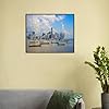 OKSGYTA DIY Paint by Numbers Panama City Harbor Republic Panama Canvas Painting Set with Acrylic Pigment Paintbrush for Adults Beginners Artwork Gift 16" x 20" #2