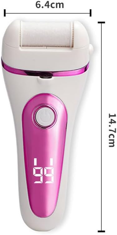 Electric Charging Foot Grinder Automatically Removes Calluses and Repairs Feet(White-Dinosaur Doodle4)