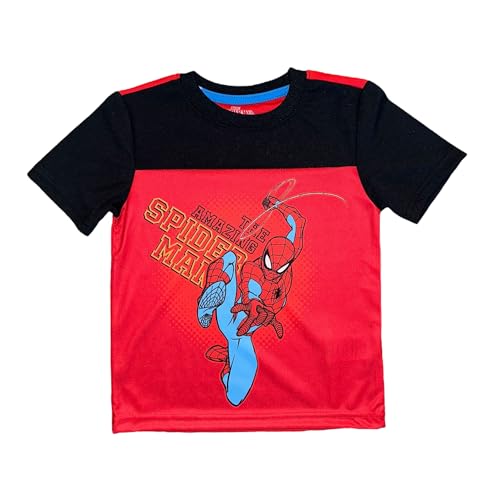 Ensemble t-shirt et short Spider-Man Marvel pour petit garçon - 2