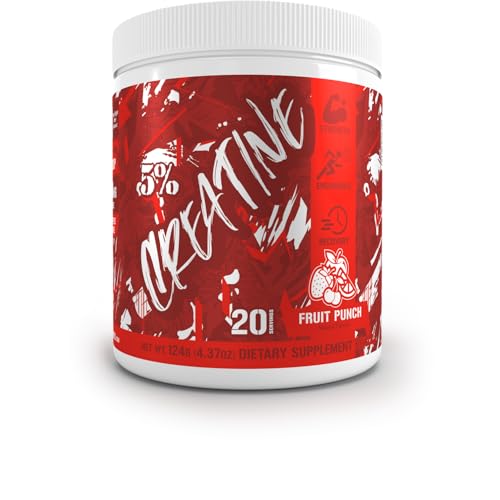 5% Nutrition Code Red Micronized Creatine | Monohydrate Powder Blend