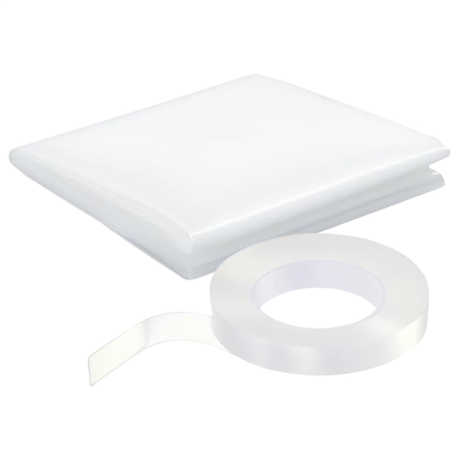 Crash Wrap Pour Fenêtre De Voiture – Couverture De Fenêtre Cassée Temporaire | Film De Réparation En PVC Transparent Pour La Protection Du Verre Automobile, Protecteur D'écran De Véhicule Étanche