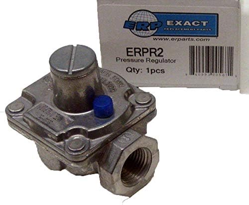 Cooking Appliances Parts Gas Pressure Regulator 1/2" x 1/2" Natural 5" LP 10" (4600S0002)