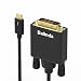 USB C TO DVI CABLE,Belinda USB 3.1 Type C (USB-C) to DVI Adapter Cable 6FT for 2017 MacBook Pro/Samsung Galaxy S8