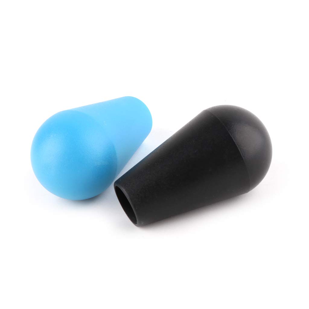 1 Pezzo Colorato Ovale Top Rocker per Head Arcade Game Joystick Maniglia Sostituzione Top B Joystick Maniglia