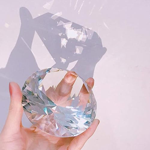 GALPADA 8cmくりすたる製人工ダイヤモンド パーティー用テーブル散布 結婚式やイベント装飾に最適 写真撮影やDIYクラフトにも使える華やかな装飾アイテム [4]
