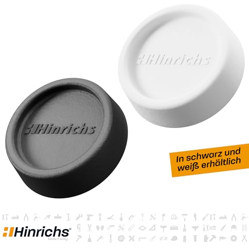 Hinrichs Set Of 4 Anti Vibration Feet - Washing Machine Vibration Pads - Washing Machine Feet Anti Vibration - Rubber Feet - Anti Vibration Pads For Aeg Bosch Siemens Privileg And Many More - 5