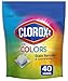 Clorox 2 Laundry Stain Remover and Color Booster Packs, Laundry Packs, 40 Count (Pack of 6)
