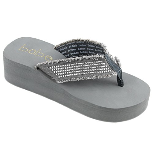 Women's Flip Flops Fashion Platform Wedge Thong Flip Flop Sandals