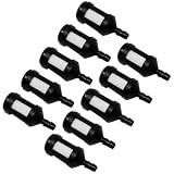 Replacement For Compatible With 10 PK Small Engine Fuel Filter For ZAMA-F1 Tecumseh Homelite #