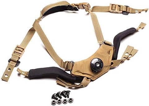 Team Wendy CAM FIT Retention System - Right Eye Dominant for ACH/MICH, Fast, AirFrame (Coyote Brown, Size 2)