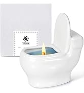 Candle Ocean Scented, Classic 6oz Jar Single Wick Candle, Over 60 Hours Burn Time, Toilet Design ...