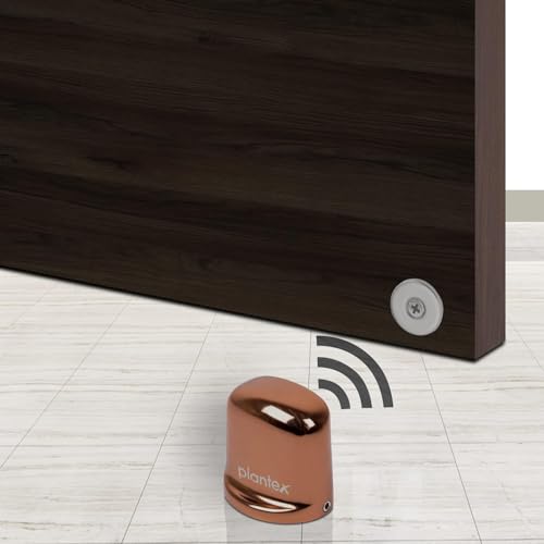 Image of Plantex Door Stopper for Home /Door Catch Holder for Home /Office /Hotel /Magntic Door Stopper /Gate Stopper for Main Door /Stops for Door - Set of 6 (Rose Gold)