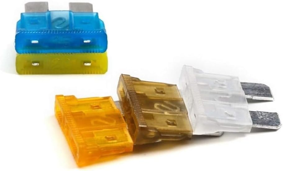 Fuses and Accessories for Car 242Pcs Assorted Car Blade Fuses with Clip Auto Standard Mini Fuse Boat Motorcycle Fuse 5A/7.5A/10A/15A/20A/25A/30A with Box