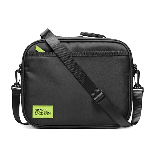 Image of Simple Modern Hadley Lunch Box with Shoulder Strap | Kids & Adults | Insulated Bag with Pockets for Women, Men, Girls, Boys