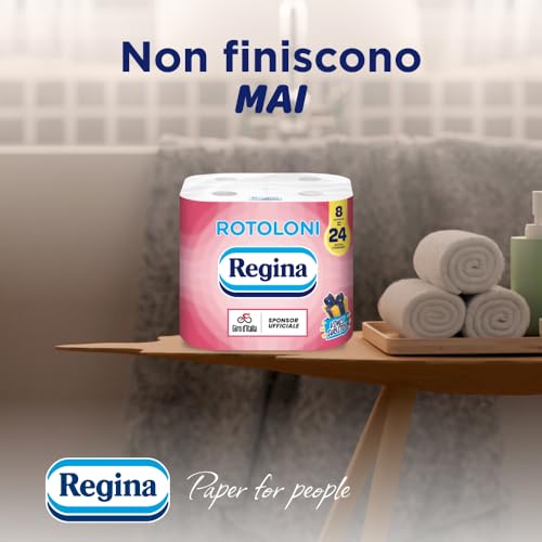 Regina Rotoli di carta igienica, 8 rotoli maxi - Immagine 2