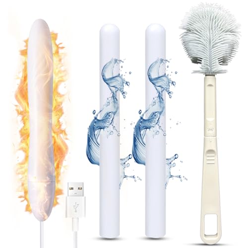 Care Kits for Full Size Sex Doll Maintain Accessories for Half Body Torso Sexdoll Cleaning Brush Heating & Absorb Water Rod for Male Toy Heater Dryer for Vagina Anal Maintenance Kit for Adult Doll
