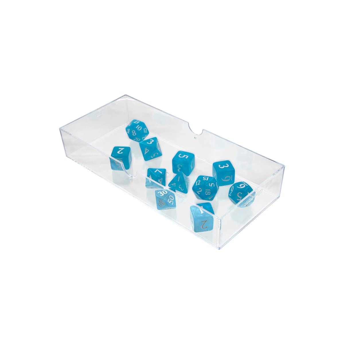Ultra Pro E-15563 RPG - Set di dadi a forma di dado, colore: Blu