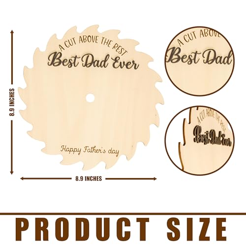 Personalized Saw Blade Father’s Day Sign