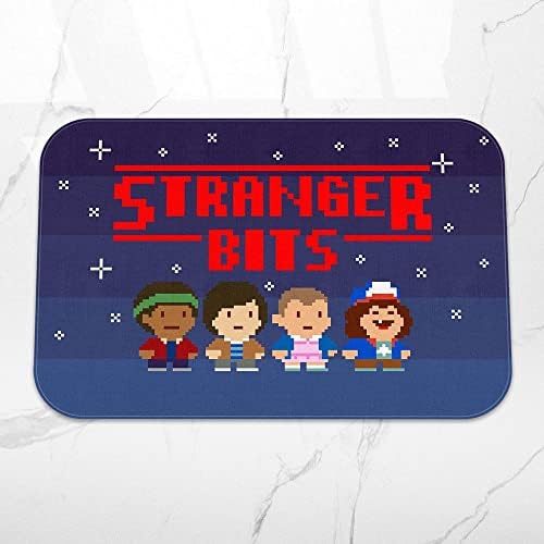 Tapete Decorativo Stranger Bits 8-bits 16-bits videogame